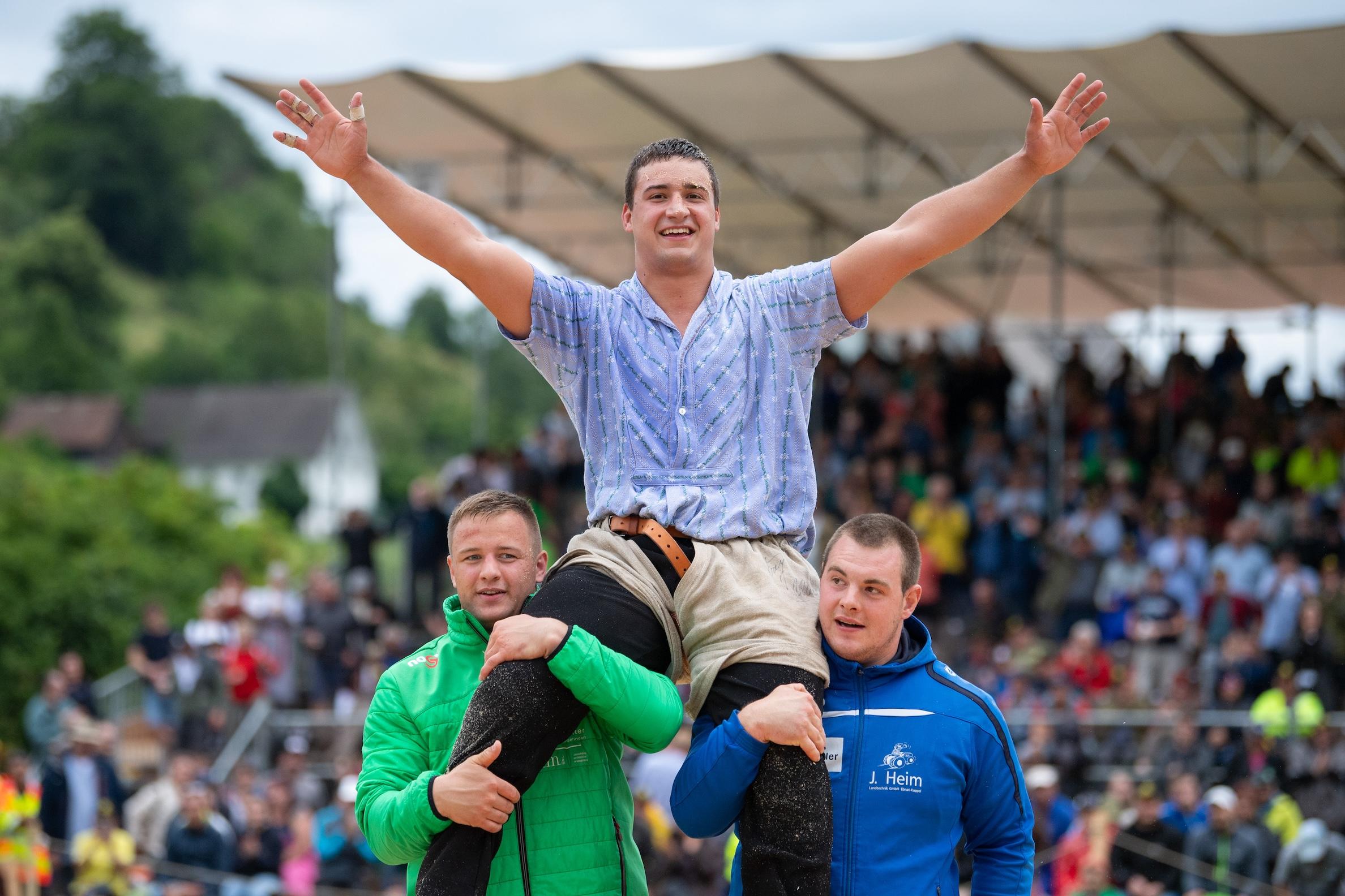 Festsieger Werner Schlegel (Bild: Taria Hösli)